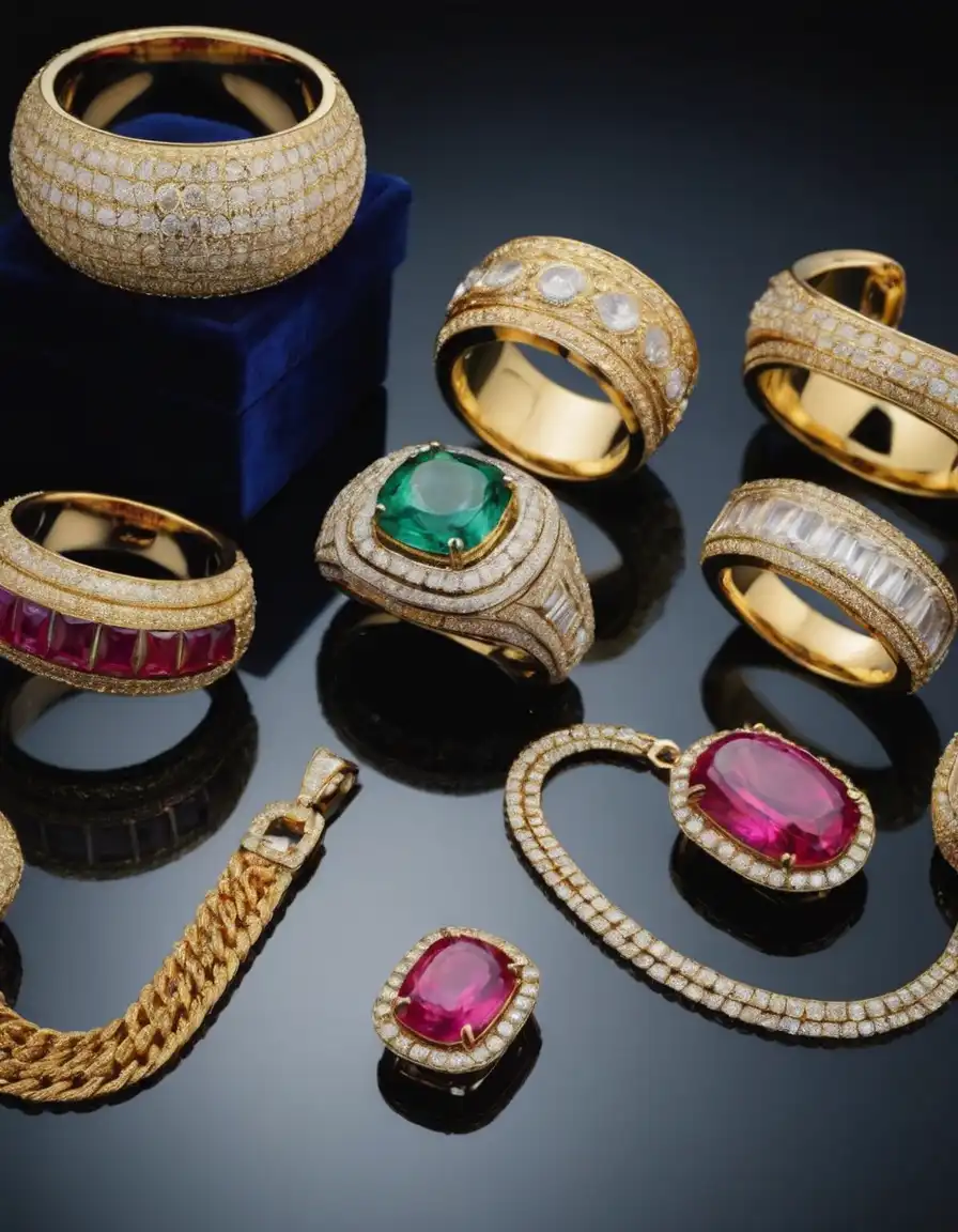 Anillos y Cadenas de Oro